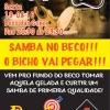 panfleto Samba InCasa