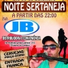 panfleto Noite Sertaneja com William Naves
