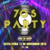 panfleto 70's Party