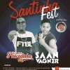 panfleto Santinha Fest