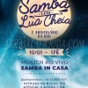 panfleto Samba com Lua Cheia - Aniversrio da Buh