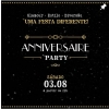 panfleto Anniversaire Party 3