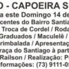 panfleto 1 Batizado Capoeira Sul da Bahia