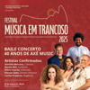 panfleto Baile Concerto, 40 anos da Ax Music