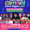 panfleto Carnaval Porto Seguro 2025