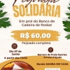 panfleto Feijoada Beneficente - Samba InCasa