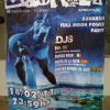 panfleto Aquarius Full Moon Power Party
