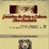 panfleto I Encontro de Arte e Cultura Afro-Brasileira 
