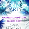 panfleto Amnesia House Party