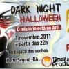 panfleto Dark Night Halloween
