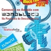 panfleto Bloco Ta-Ta 2012 com Monobloco