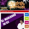 panfleto Carnaval do Parracho - DJ Marlboro