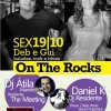 panfleto Deb e Gui on the Rocks