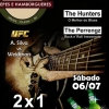 panfleto 1 aniversrio da Milloca - the Hunters - The Perrengz