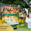 panfleto ALOHA (Festa em clima havaiano)