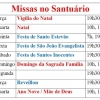 panfleto Viglia do Natal