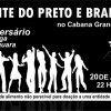 panfleto Noite do preto e Branco - Aniversrio Barega Potiguara