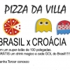 panfleto Jogo Brasil x Crocia