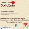 panfleto Jantar e Leilo solidrio