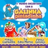 panfleto 1 mundo encantado com a Galinha Pintadinha