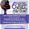 panfleto 6 Concurso Beleza Negra da Cor de bano