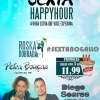 panfleto Happy Hour com Petra Bouas & Diego Soares