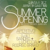 panfleto Summer Opening Aperitivo