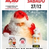 panfleto Chegada do Papai Noel 