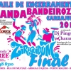 panfleto Baile de Encerramento Banda Bandeiroza 2015