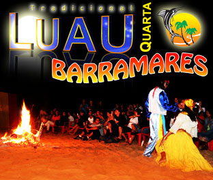Cartaz  - Barramares - Av. Beira Mar - Praia de Taperapuan, Quarta-feira 12 de Fevereiro de 2020