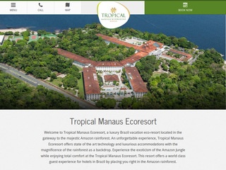 panfleto Tropical Hotels & Resort Brasil