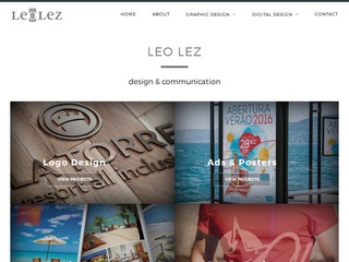 panfleto Leo Lez - Design e Comunicao